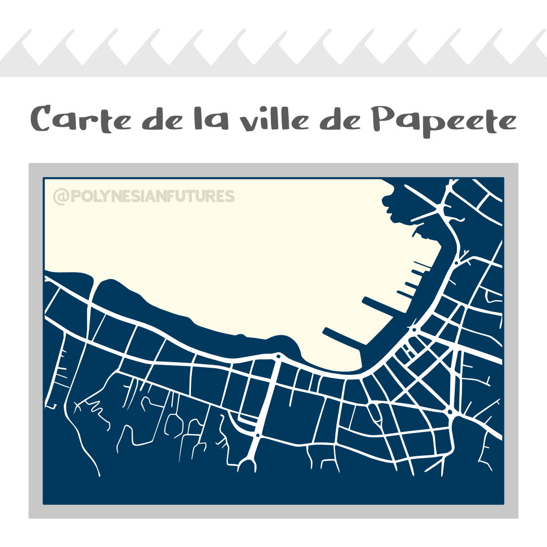Carte de Papeete